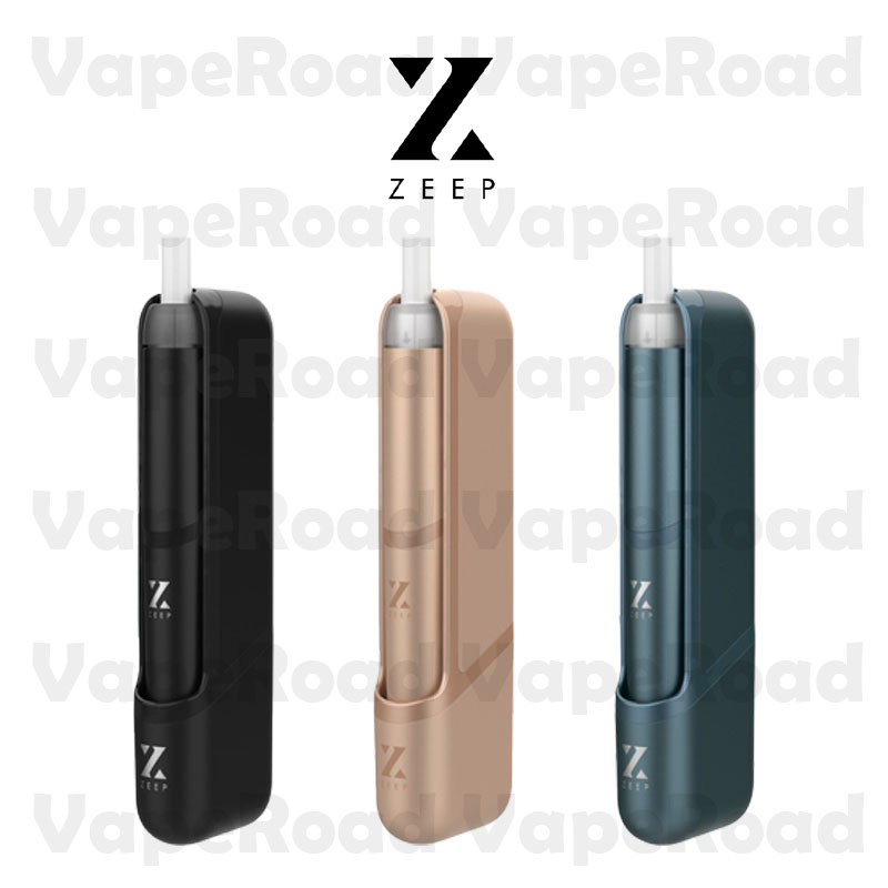 ZEEP 2 主機｜金屬質感機身・仿紙菸乾燥口感・2000mAh 大電量・紙棉吸嘴・附矽膠保護套